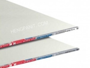 ยิปซั่มทนชื้น 9มิล ขอบเรียบ ตราช้าง